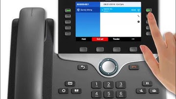 CISCO 8845 and 8865 IP Video Phones - Answer Calls