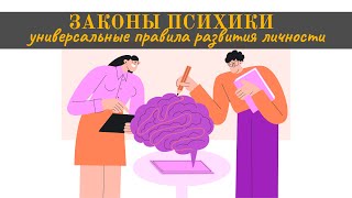 видео: Законы психики: универсальные правила развития личной эффективности картинка: Законы психики: универсальные правила развития личной эффективности