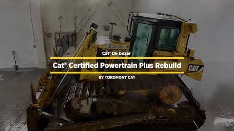 Certified Rebuild | Cat® D6 Rebuilt | Timelapse Video