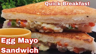 Egg Mayo Sandwich Recipe | Easy Breakfast Recipe | Quick Tiffin for Kids | sandwich by Kitchen Story 176 views 4 weeks ago 3 minutes, 58 seconds