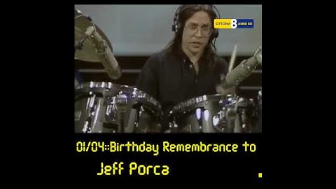 Thumbnail of 01:04:Birthday Remembrance to  Jeff Porcaro  TOTO