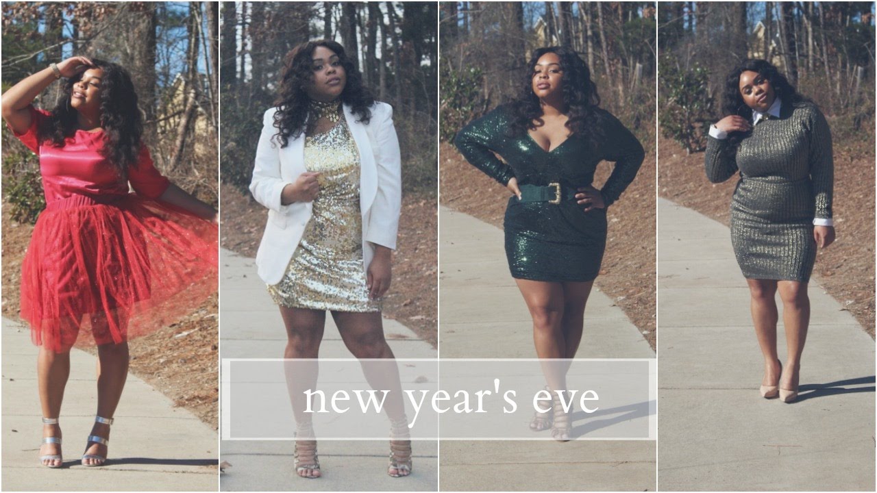 plus size new years eve