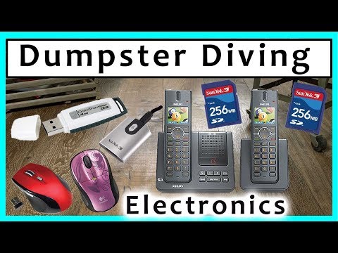 Dumpster Diving at Thrift Store #241 Electronics
