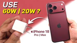 What Charger Do You REALLY Need for iPhone 18 Pro | Max?