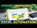 How to Create Dynamic Dropdown Lists in Excel | Auto-Updating Data Validation List