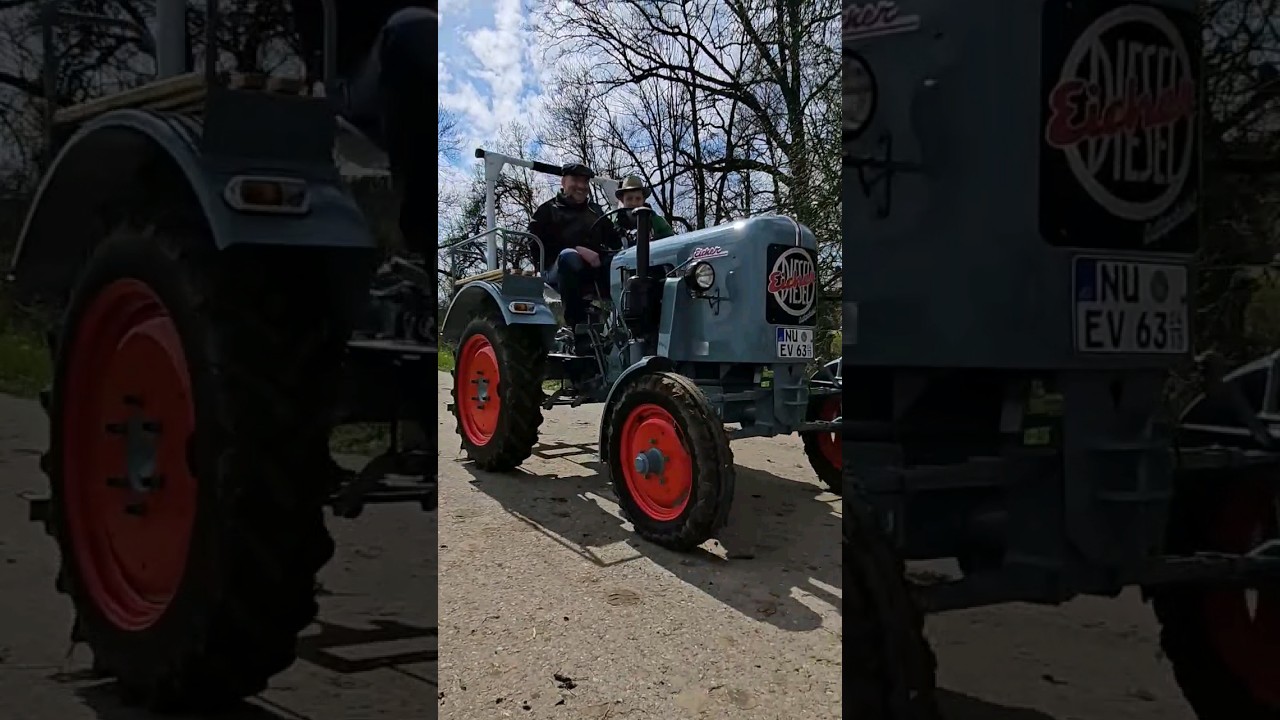 Der 1 -Zylinder Eicher ist immer noch am Ball!⚽