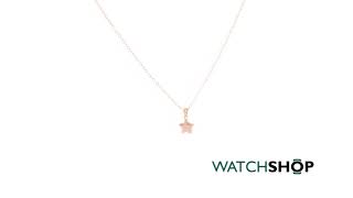 Ladies Ted Baker Rose Gold Plated Crystal Star Necklace (TBJ1684-24-02) screenshot 4