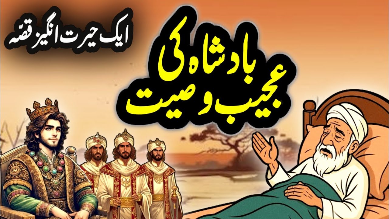 Badshah Ki Ajeeb Wasiyat | Ek Hairat Angez Qissa | Urdu Moral Story
