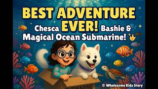🌊🐶 BEST ADVENTURE EVER! Chesca & Bashie’s Magical Ocean Submarine