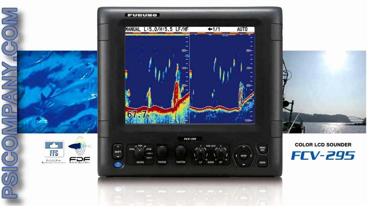 Furuno FCV295 Fishfinder An Overview Visit Us for New Models! YouTube