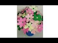How to make beautiful paper flower was diycrafts by maheen fatima