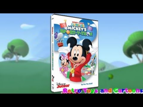 Mickey Mouse Clubhouse Mickey's Sport-Y-Thon DVD Commercial Retro Toys and Cartoons
