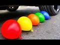 COCA COLA BALLOON VS CAR, Coca Cola Zero, PowerAde, Fanta, Sprite, Fruko and Mentos Diff