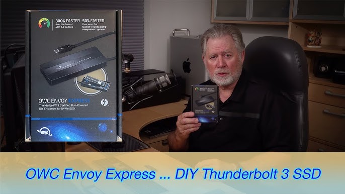 Boîtier SSD OWC Envoy Express Thunderbolt 3 M.2 NVME - Puissance