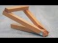 Top 3 amazingly simple ideas made of wood