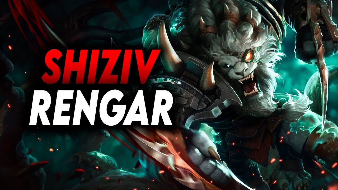 [狮子v] Shiziv Rengar jungle vs Zac - CN GrandMaster