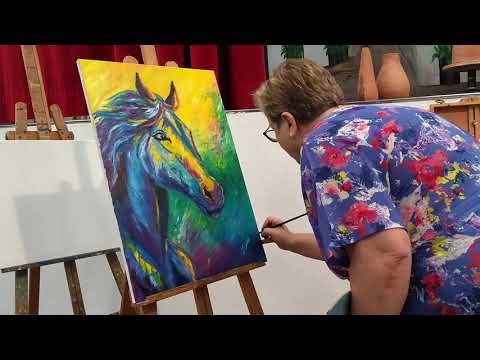 Vídeo: Pintura Al óleo: Doug Higgins: Atrayendo La Atención Del Espectador