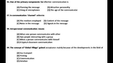 # KSET 2013 GENERAL PAPER 1(  32-  43) QUESTIONS