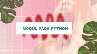 Modul pada Python