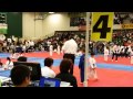 Nico best of four in form 5 yo blue belt