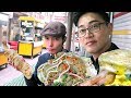 Explorando un mercado nocturno en Corea | Comida Callejera Asiática