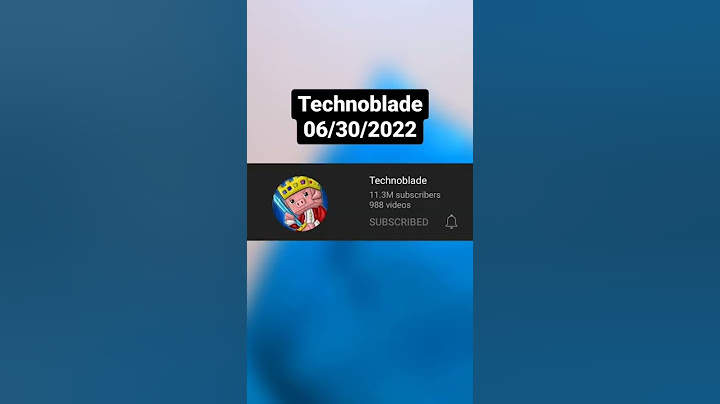YouTuber who DIED in 2022 (Technoblade) 🕊️