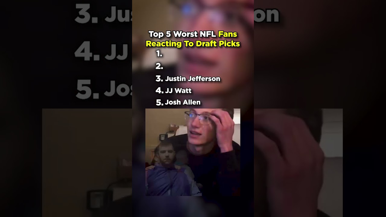 Worst NFL Fans Reacting To Draft Picks 