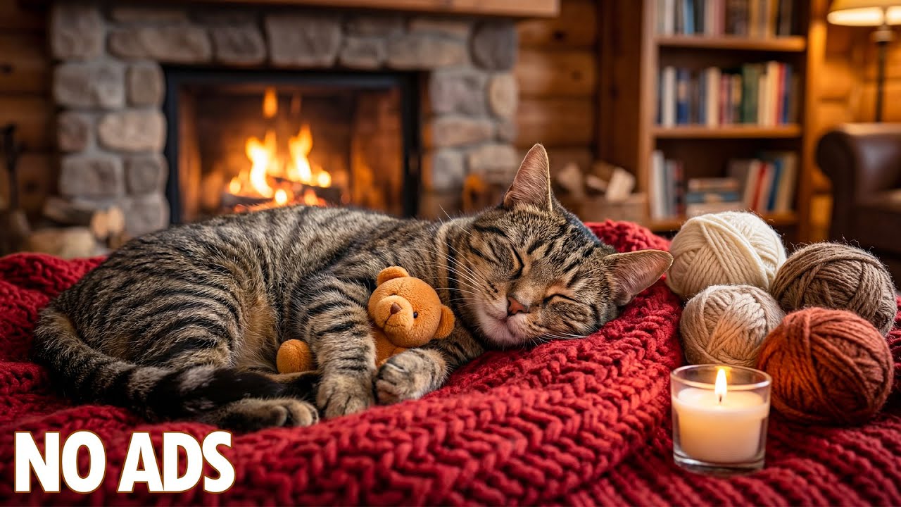 12 часов расслабляющей музыки для тревожных кошек 🐾 Музыка для снятия стресса💖Нежные мелодии для сна