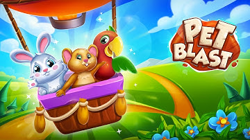 Pet Blast crush - Match 3 Games free