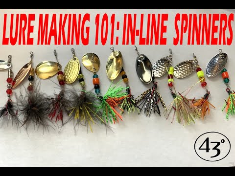HOW TO MAKE YOUR OWN SPINNERS FOR TROUT - LURE