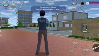 [Sakura School Simulator] Mission Defeat robber bears LV2 screenshot 5