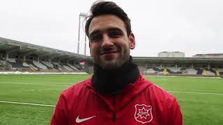 Oliver Stanisic inför ÖIS träningsmatch mot IK Oddevold