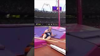 When the pole can’t handle his dreams. #EpicFail #FunnyMoments #SportsFail #FatJump #DontTryThis
