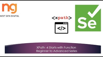 XPath -4 Starts-with Function  (Beginner to Advanced) Selenium and Robot Framework