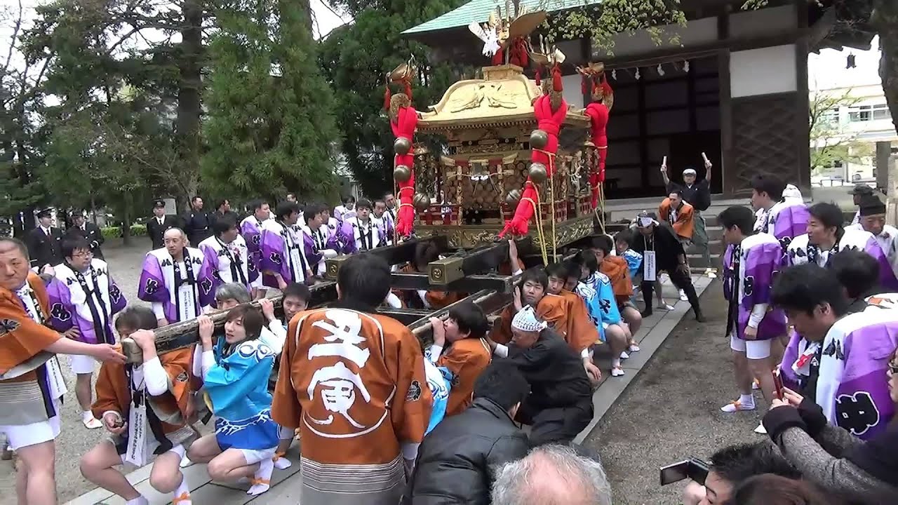 平成26年福光宇佐八幡宮春季例大祭当日 YouTube
