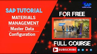 SAP Material Management I Material Master Data | Configuration | SAP MM | SAP Tutorial For Free
