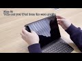 How to remove ipad from inateck keyboard bk2006