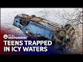 Rescue Workers Fight To Rescue Teens Trapped In River | Critical Rescue | Real Responders