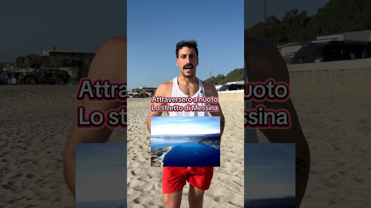 Stretto di Messina a nuoto 💪🏼🌊