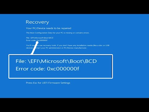 Video: Mis on fail: boot BCD?