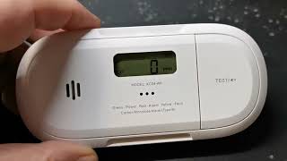 X Sense Wi Fi Détecteur De Monoxyde De Carbone Intelligent, Détecteur Monoxyde De Carbone Connecté