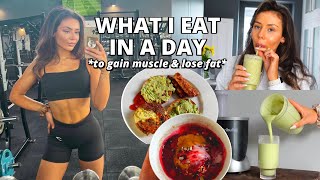 WHAT I EAT IN A DAY | how I transformed my body