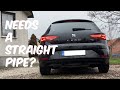 SEAT LEON 1.4 TSI EXHAUST SOUND &amp; WALKAROUND