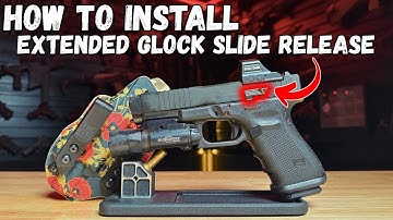 Hoe installeer je de Glock Extended Slide Release