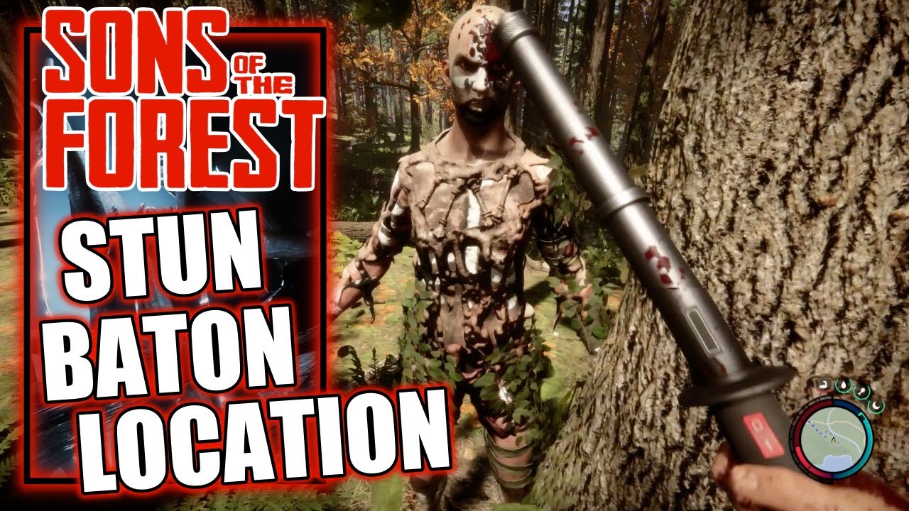 Sons Of The Forest Stun Baton Location YouTube