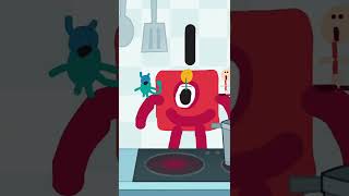 Numberblock 1 Cooks And Eats Messy Goes To Okido