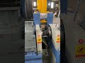 Flat iron hoop bending machine to make electrical pipe clamps