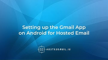 Gmail Android App - Set Up Shopify Hosted Email Accounts