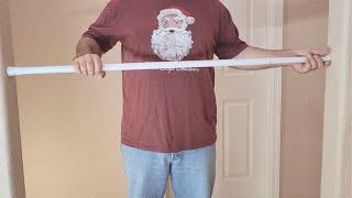 The BRILLIANT new reason he puts a shower rod in his entryway before Christmas