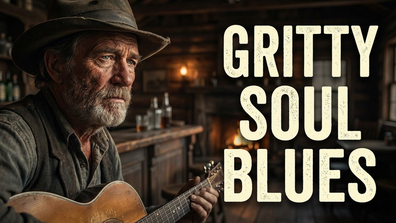Dark Country Blues Mix - 20 Min of Gritty Soul Music | Vintage Whiskey Blues 🥃